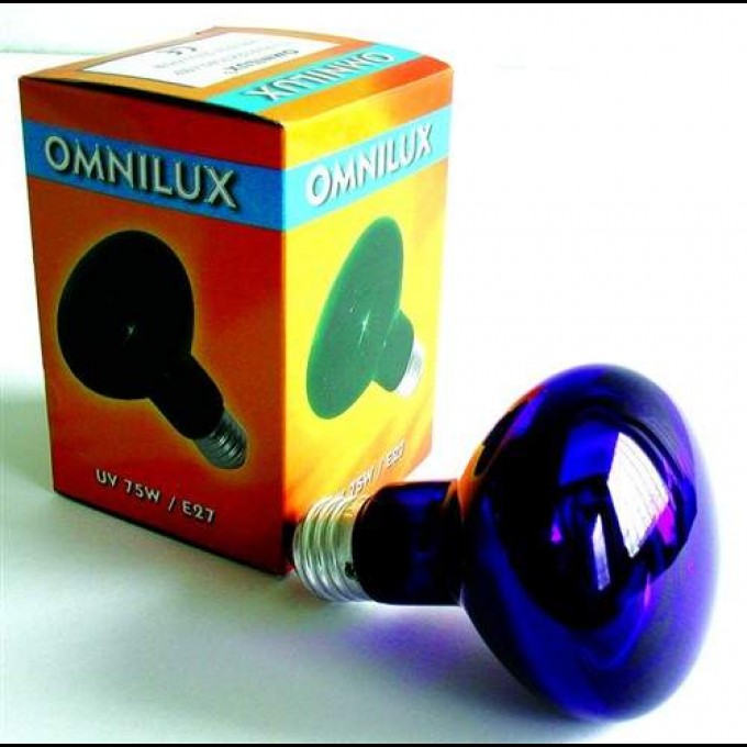 UV žárovka E27 75W R80 Omnilux