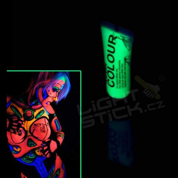 Barva na tělo a obličej 12ml,UV, bodypainting